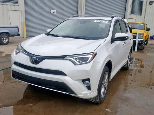 2T3DFREV9HW615209 - 2017 TOYOTA RAV4 LIMIT WHITE photo 2