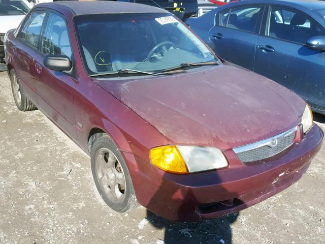 JM1BJ2213X0106623 - 1999 MAZDA PROTEGE ES 勃艮第红 照片 1