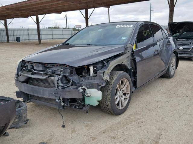 1G11F5RR1DF107572 - 2013 CHEVROLET MALIBU 2LT GRAY photo 2