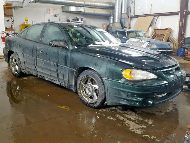 1G2NV52E83C265009 - 2003 PONTIAC GRAND AM G GREEN photo 1