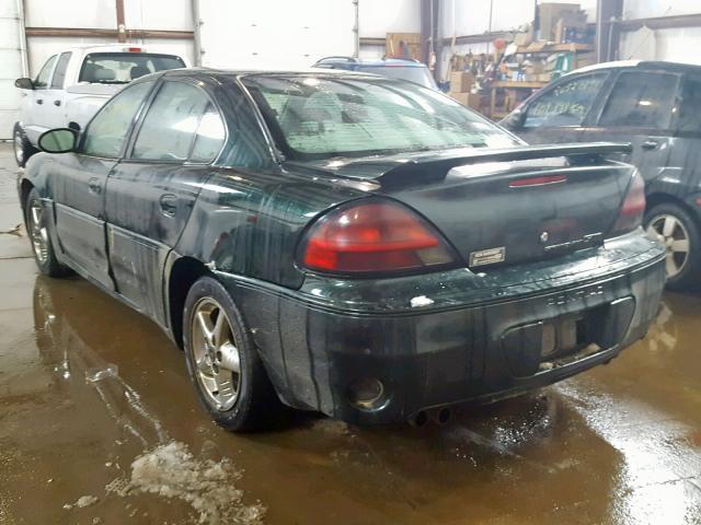 1G2NV52E83C265009 - 2003 PONTIAC GRAND AM G GREEN photo 3