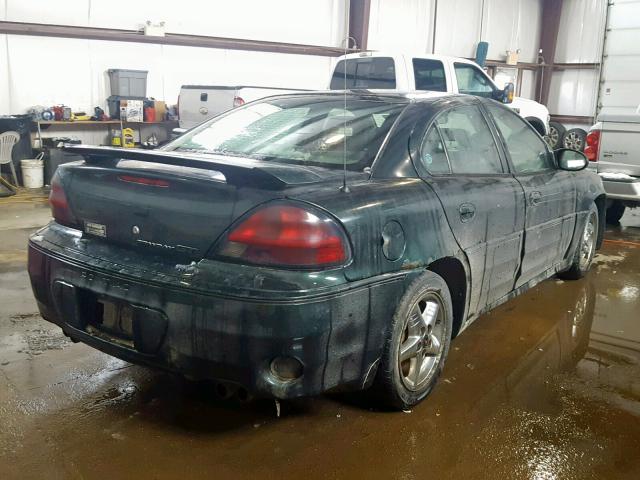 1G2NV52E83C265009 - 2003 PONTIAC GRAND AM G GREEN photo 4