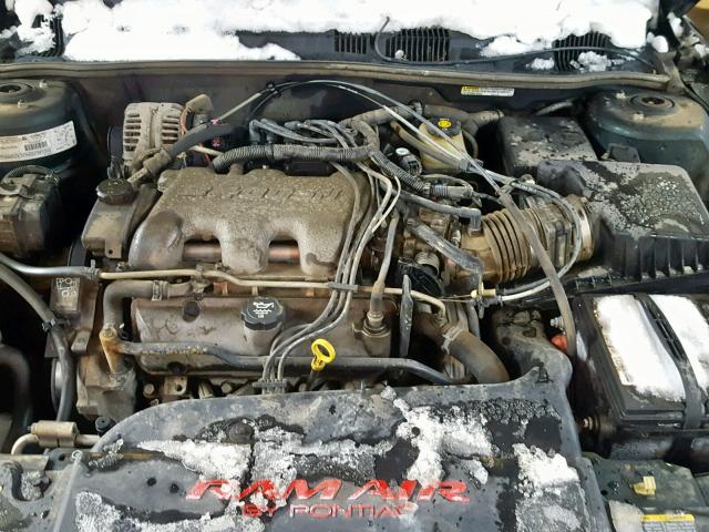 1G2NV52E83C265009 - 2003 PONTIAC GRAND AM G GREEN photo 7