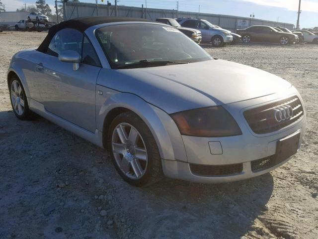 TRUTC28N741001085 - 2004 AUDI TT SILVER photo 1