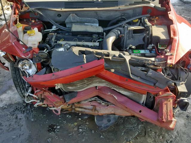 1B3HB28B47D198049 - 2007 DODGE CALIBER RED photo 7