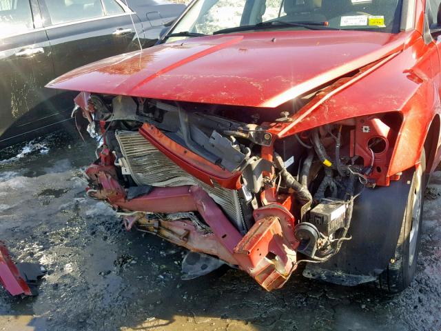 1B3HB28B47D198049 - 2007 DODGE CALIBER RED photo 9