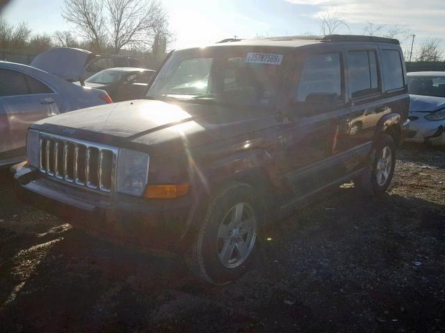 1J8HG48K07C586681 - 2007 JEEP COMMANDER Bordo foto 2