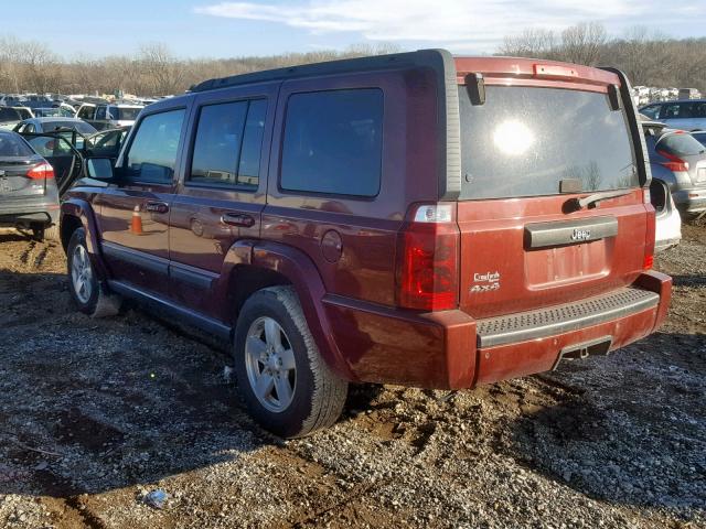 1J8HG48K07C586681 - 2007 JEEP COMMANDER Bordo foto 3
