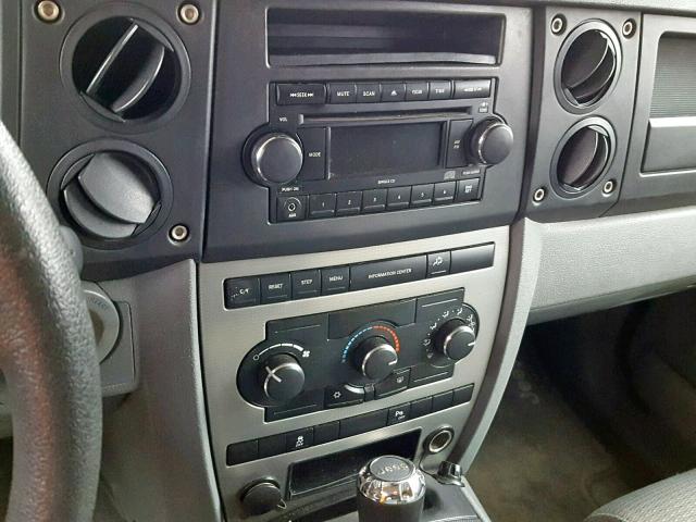 1J8HG48K07C586681 - 2007 JEEP COMMANDER Bordo foto 9