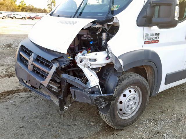 3C6TRVCG7HE551769 - 2017 RAM PROMASTER 白色 照片 9