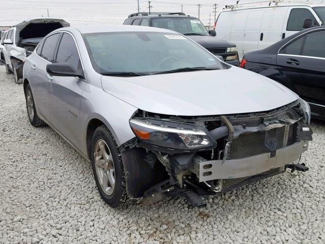 1G1ZB5STXGF177967 - 2016 CHEVROLET MALIBU LS SILVER photo 1