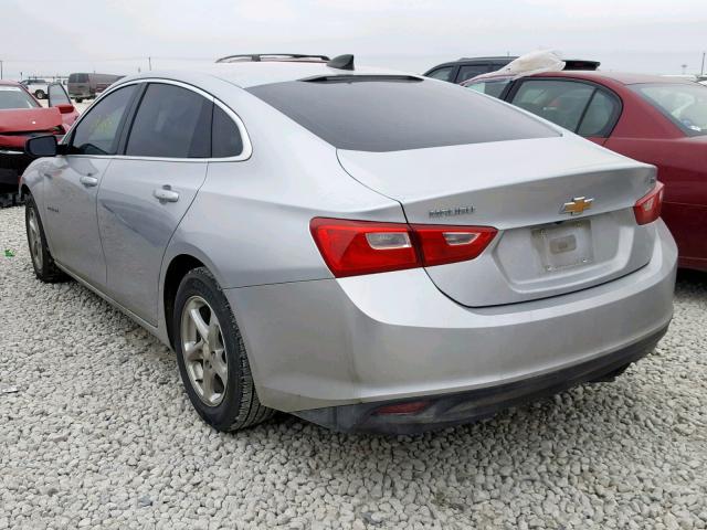 1G1ZB5STXGF177967 - 2016 CHEVROLET MALIBU LS SILVER photo 3