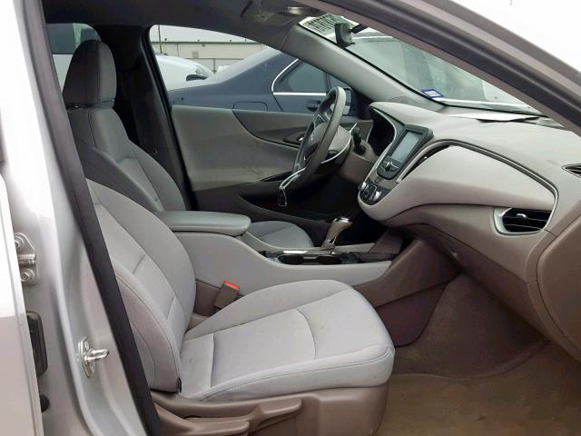 1G1ZB5STXGF177967 - 2016 CHEVROLET MALIBU LS SILVER photo 5