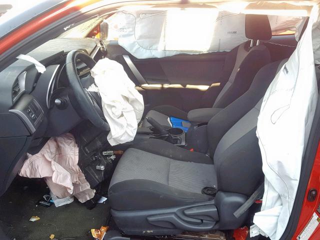 JTKJF5C72E3076097 - 2014 TOYOTA SCION TC 红色 照片 5