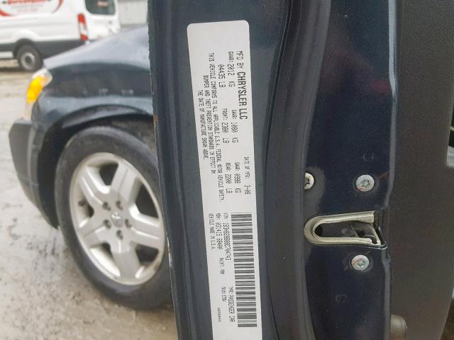 1B3HB28B88D704743 - 2008 DODGE CALIBER BLUE photo 10