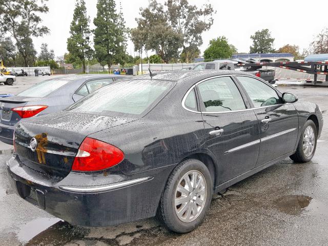 2G4WD582171233543 - 2007 BUICK LACROSSE C BLACK photo 4