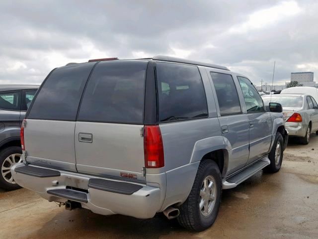 1GKEK13R4XR914973 - 1999 GMC DENALI SILVER photo 4