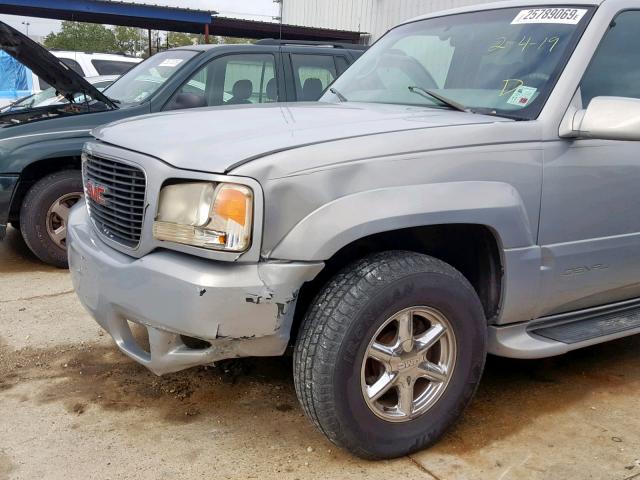 1GKEK13R4XR914973 - 1999 GMC DENALI SILVER photo 9