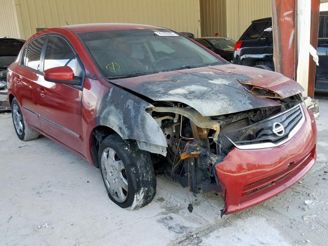 3N1AB6AP0BL664305 - 2011 NISSAN SENTRA 2.0 RED photo 1