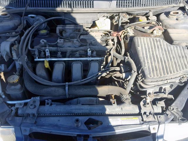 1B3ES56CX2D569224 - 2002 DODGE NEON ES BLUE photo 7