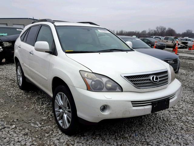 JTJHW31U982069741 - 2008 LEXUS RX 400H BEIGE photo 1