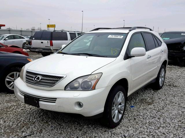 JTJHW31U982069741 - 2008 LEXUS RX 400H BEIGE photo 2