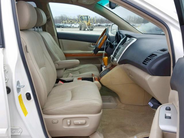 JTJHW31U982069741 - 2008 LEXUS RX 400H BEIGE photo 5