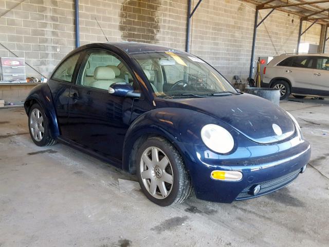 3VWDD21C73M433808 - 2003 VOLKSWAGEN NEW BEETLE 蓝色 照片 1