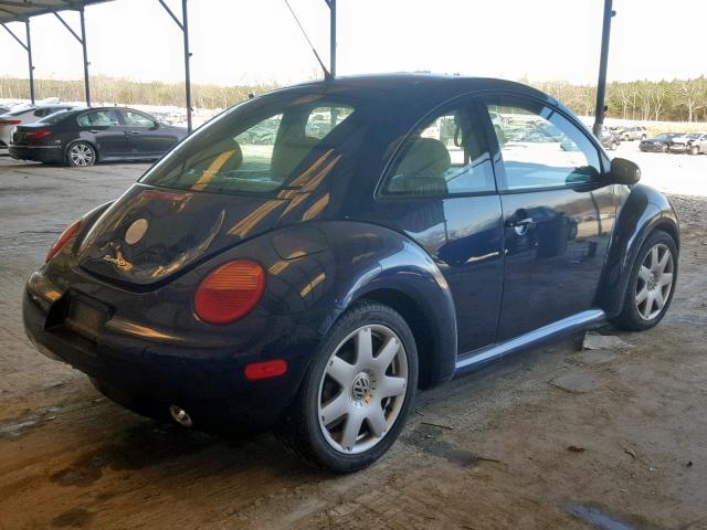 3VWDD21C73M433808 - 2003 VOLKSWAGEN NEW BEETLE 蓝色 照片 4