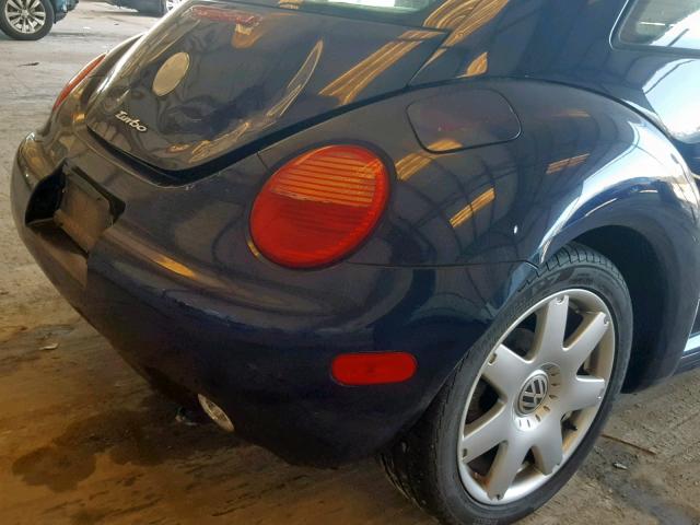 3VWDD21C73M433808 - 2003 VOLKSWAGEN NEW BEETLE 蓝色 照片 9