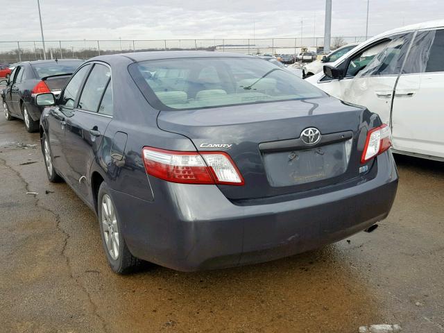 4T1BB46K78U061817 - 2008 TOYOTA CAMRY HYBR GRAY photo 3