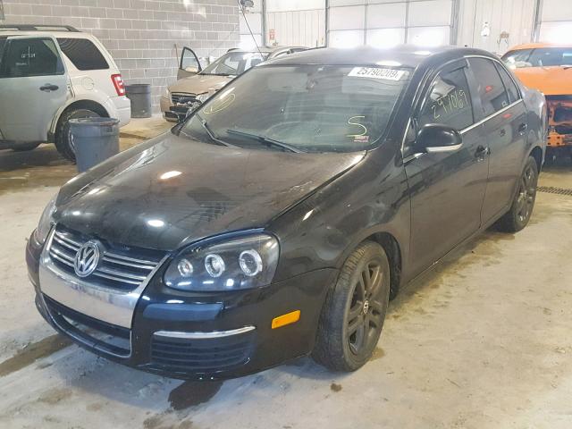 3VWRF71KX7M120729 - 2007 VOLKSWAGEN JETTA 2.5 BLACK photo 2