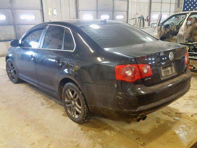 3VWRF71KX7M120729 - 2007 VOLKSWAGEN JETTA 2.5 BLACK photo 3