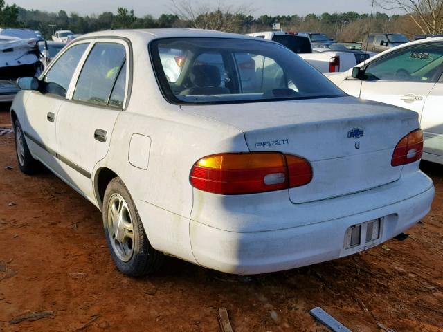 1Y1SK528X2Z423164 - 2002 CHEVROLET GEO PRIZM WHITE photo 3