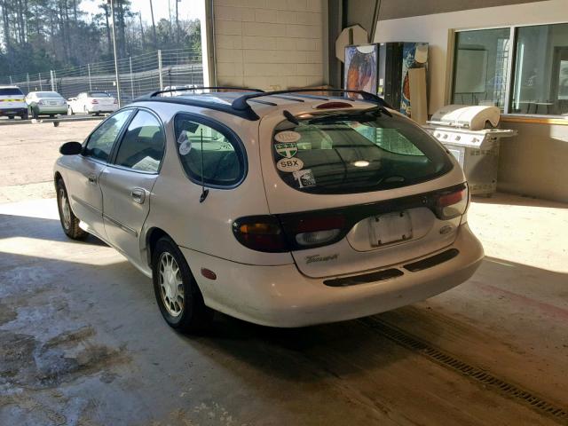 1FALP58S1VA166921 - 1997 FORD TAURUS LX WHITE photo 3