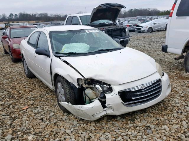 1C3EL46XX4N208313 - 2004 CHRYSLER SEBRING LX WHITE photo 1