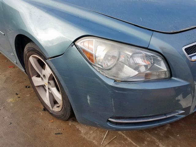 1G1ZG57BX9F213287 - 2009 CHEVROLET MALIBU LS ლურჯი ფოტო 9