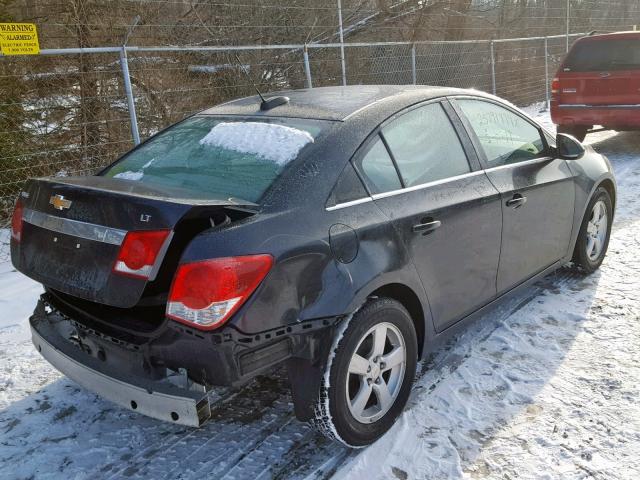 1G1PE5SB5G7186124 - 2016 CHEVROLET CRUZE LIMI BLACK photo 4