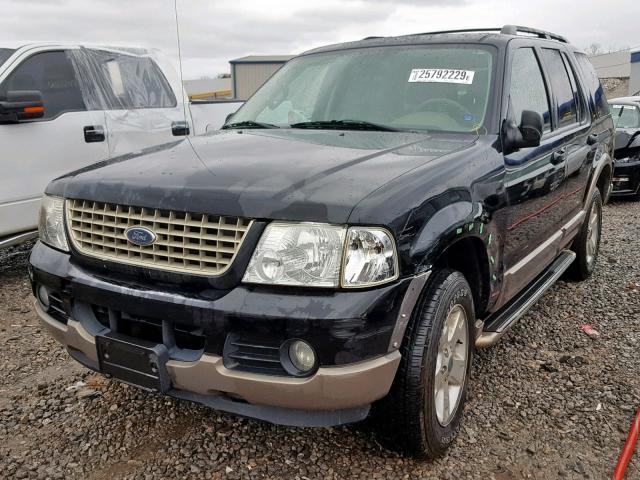 1FMZU64KX3UB62589 - 2003 FORD EXPLORER E BLACK photo 2