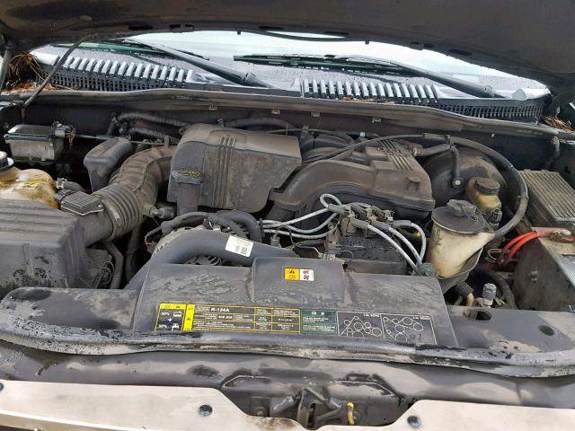 1FMZU64KX3UB62589 - 2003 FORD EXPLORER E BLACK photo 7