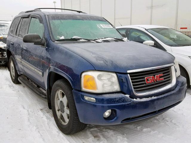 1GKDT13S322162261 - 2002 GMC ENVOY BLUE photo 1