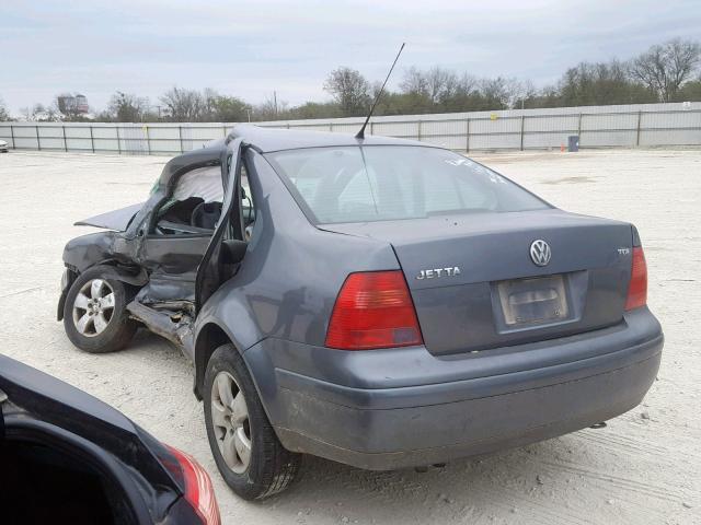 3VWSP69M73M062331 - 2003 VOLKSWAGEN JETTA GLS GRAY photo 3