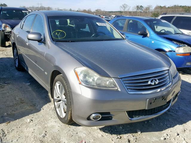 JNKAY01F88M652352 - 2008 INFINITI M35 BASE SILVER photo 1