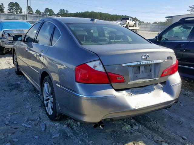 JNKAY01F88M652352 - 2008 INFINITI M35 BASE SILVER photo 3