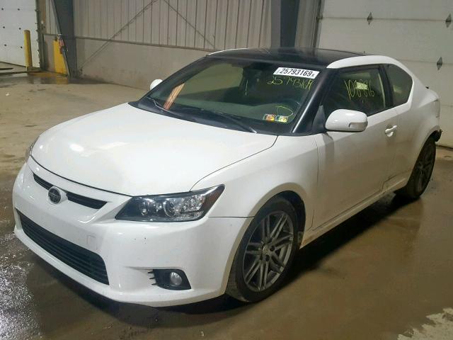 JTKJF5C76D3048818 - 2013 TOYOTA SCION TC 白色 照片 2