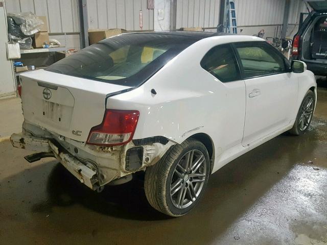 JTKJF5C76D3048818 - 2013 TOYOTA SCION TC 白色 照片 4