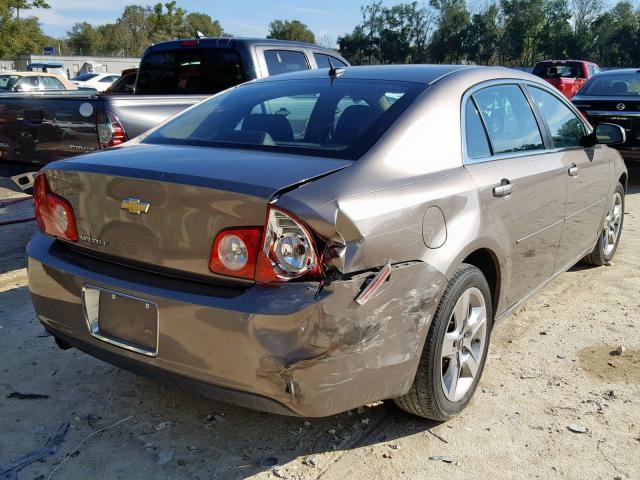 1G1ZC5EB8AF237848 - 2010 CHEVROLET MALIBU 1LT ყავისფერი ფოტო 4