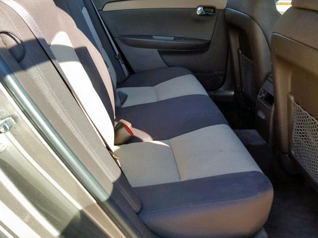 1G1ZC5EB8AF237848 - 2010 CHEVROLET MALIBU 1LT ყავისფერი ფოტო 6