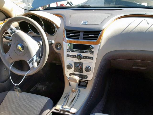 1G1ZC5EB8AF237848 - 2010 CHEVROLET MALIBU 1LT ყავისფერი ფოტო 9