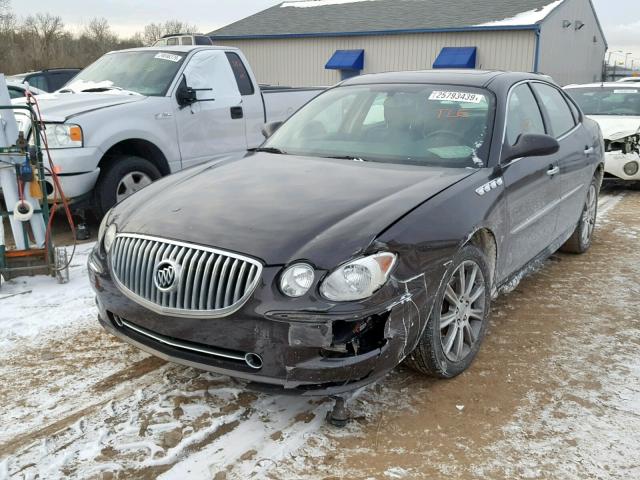 2G4WN58C981181571 - 2008 BUICK LACROSSE S BROWN photo 2